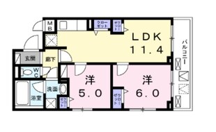 フォンテ クレラの物件間取画像